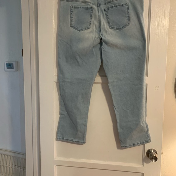 Used women plus size Wide stretchy chain pants size 18 W.  Very comfortable - Picture 3 of 3